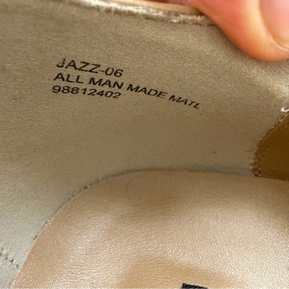 FUNTASMA JAZZ06 Men's Brown 3" Block Heel Platform Spectator Oxford Shoes 12-13 - Picture 10 of 11